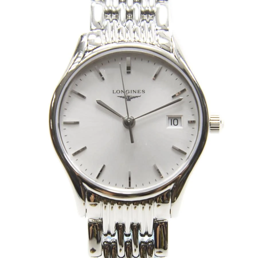 商品Longines|浪琴 Lyre 石英银色表盘女士手表25mm  L4.259.4.72.6,价格¥4163,第1张图片