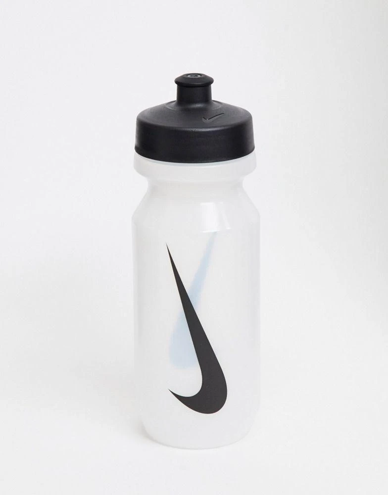 商品NIKE|Nike Training Big Mouth 2.0 625ml water bottle in clear with black swoosh,价格¥85,第1张图片