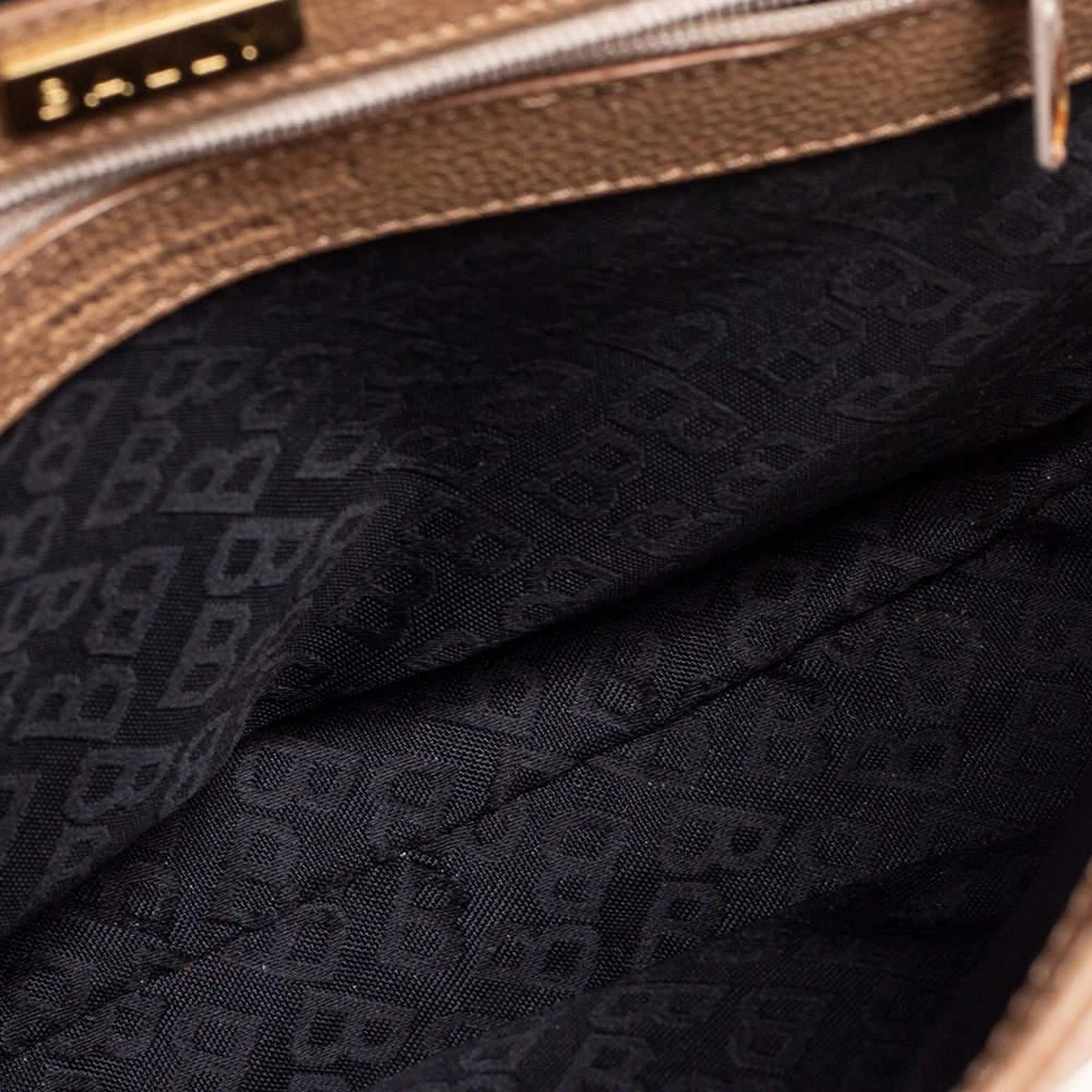 Bally Beige Leather Flap Top Handle Bag 商品