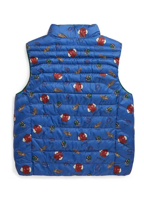 商品Ralph Lauren|Lauren Childrenswear Boys 8 20 P Layer 2 Reversible Vest,价格¥308,第3张图片详细描述