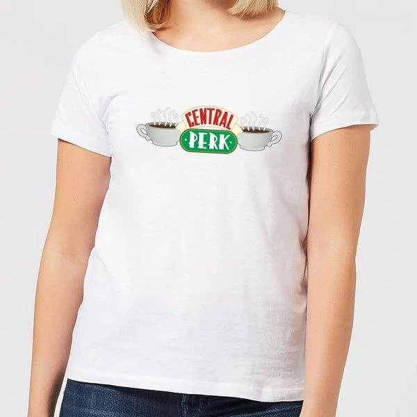 商品Original Hero|Friends Central Perk Women's T-Shirt - White,价格¥178,第1张图片