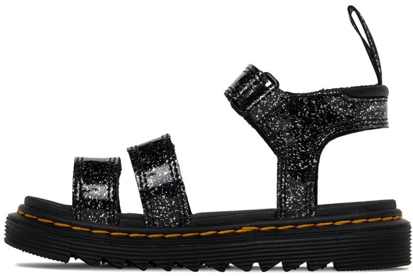 Kids Black Klaire Glitter Big Kids Sandals商品第3张图片规格展示