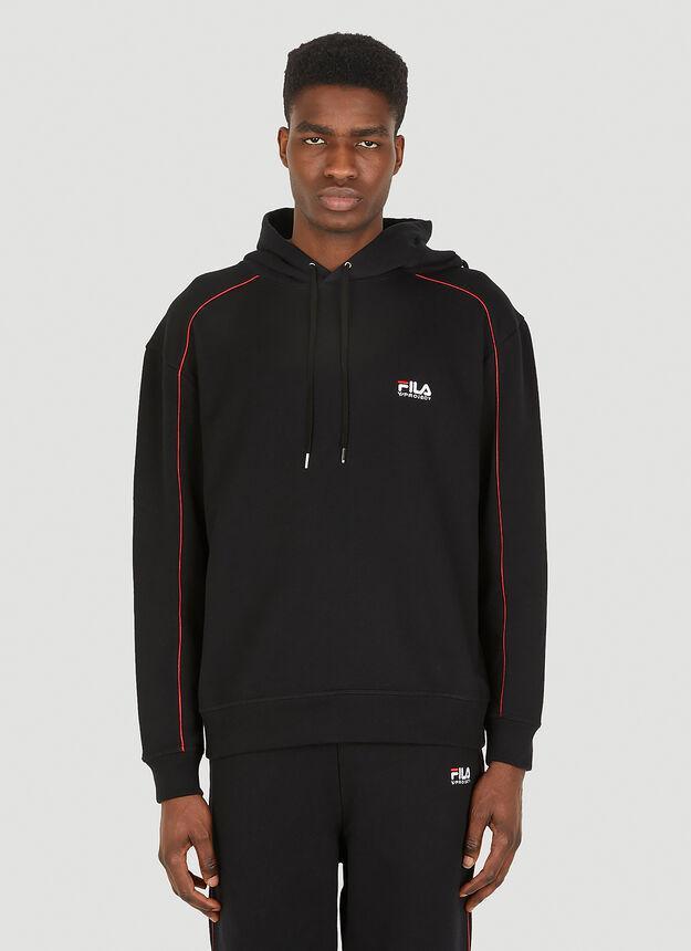 商品Y/Project|Double Neck Hooded Sweatshirt in Black,价格¥881,第1张图片