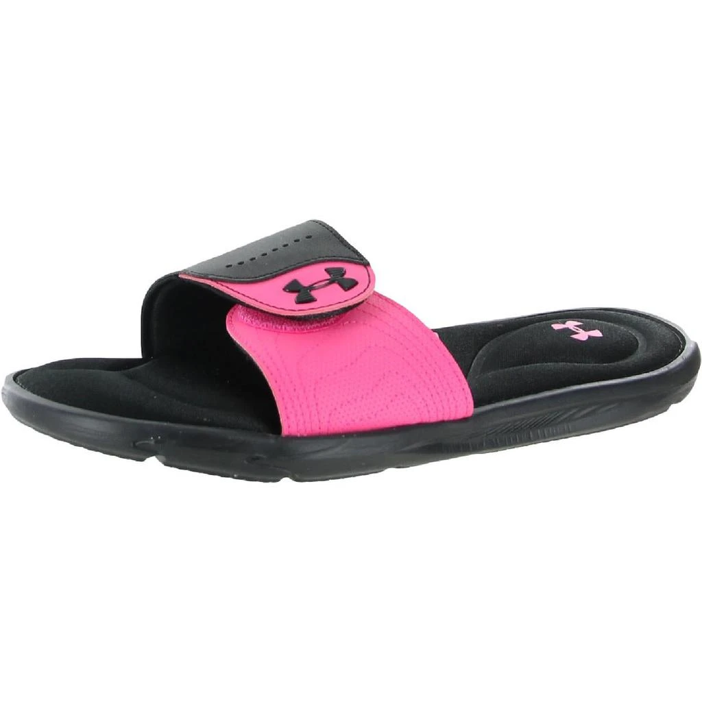商品Under Armour|Under Armour Womens Ignite IX SL Slip On Flat Slide Sandals,价格¥114,第2张图片详细描述