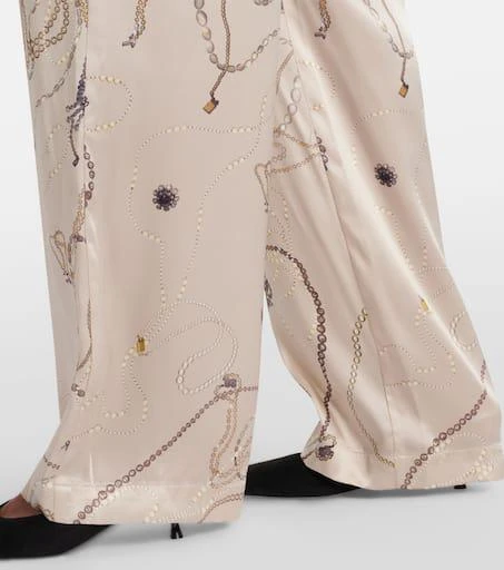 商品Victoria Beckham|印花真丝缎布睡裤,价格¥8580,第5张图片详细描述