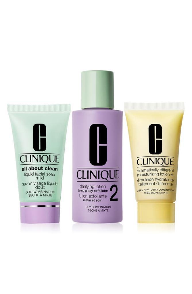 商品Clinique|Skin School Supplies: 3-Piece Cleanser Refresher Course Set,价格¥134,第1张图片