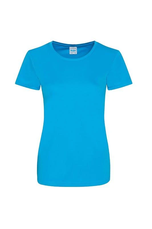 商品Awdis|Womens/Ladies Girlie Smooth T-Shirt Sapphire Blue,价格¥117,第1张图片