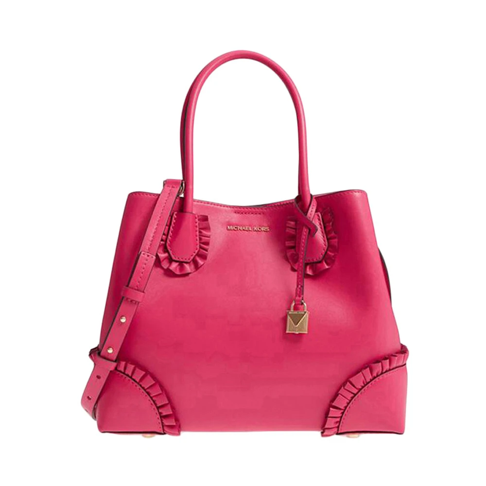 商品[国内直发] Michael Kors|MICHAEL KORS 粉红色女士手提包 30S8GZ5T6Y-UltraPink,价格¥731,第1张图片