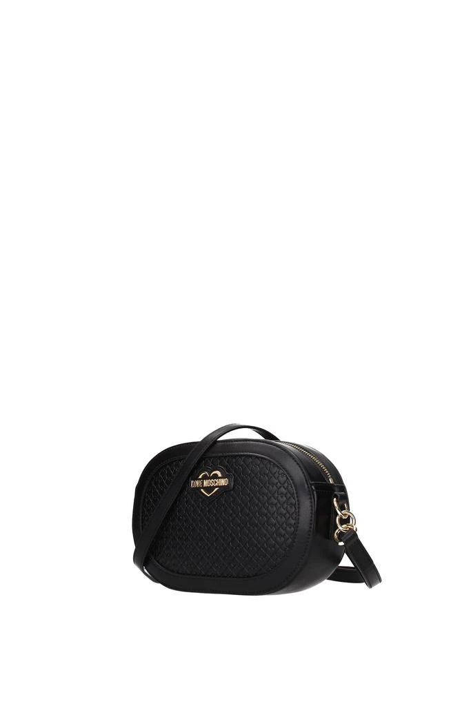 商品Love Moschino|Crossbody Bag Polyurethane Black,价格¥998,第2张图片详细描述