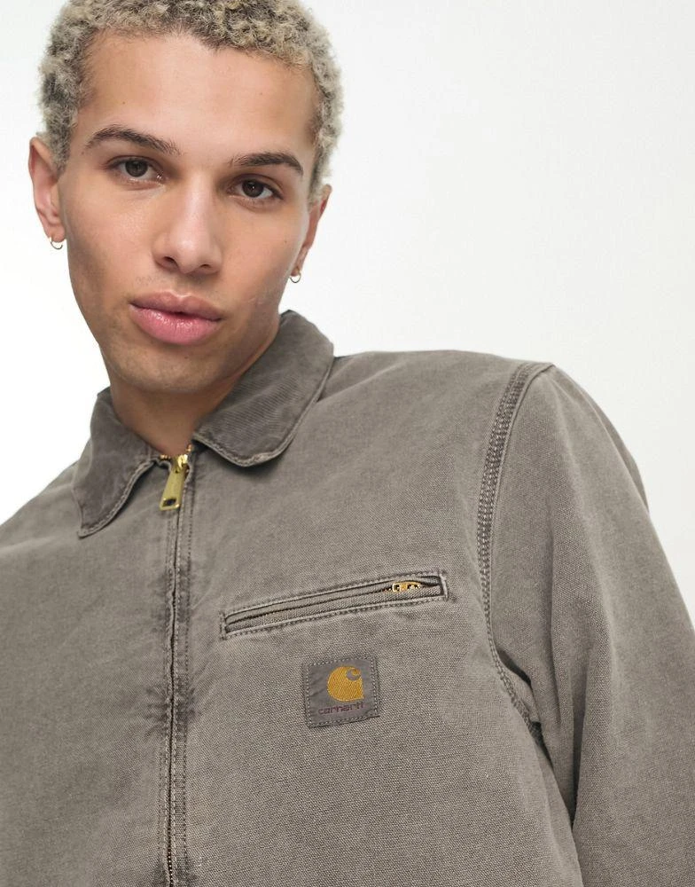 商品Carhartt WIP|Carhartt WIP detroit jacket in faded black,价格¥1997,第4张图片详细描述