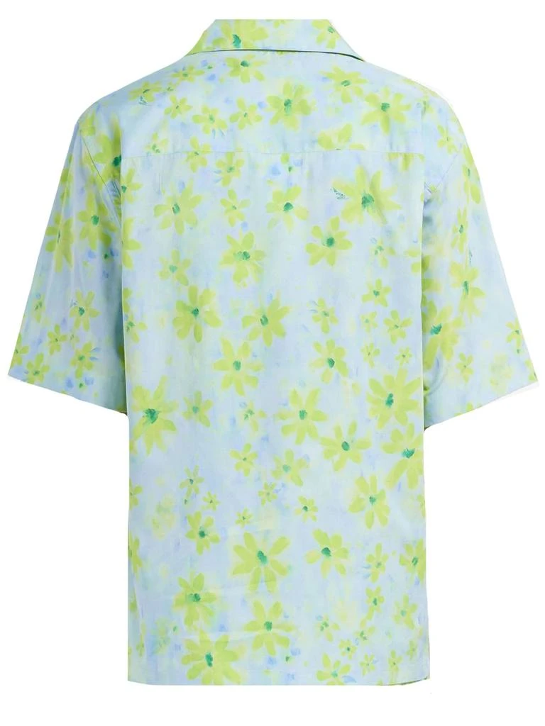 商品Marni|Green Cotton Poplin Bowling Shirt,价格¥3871,第2张图片详细描述