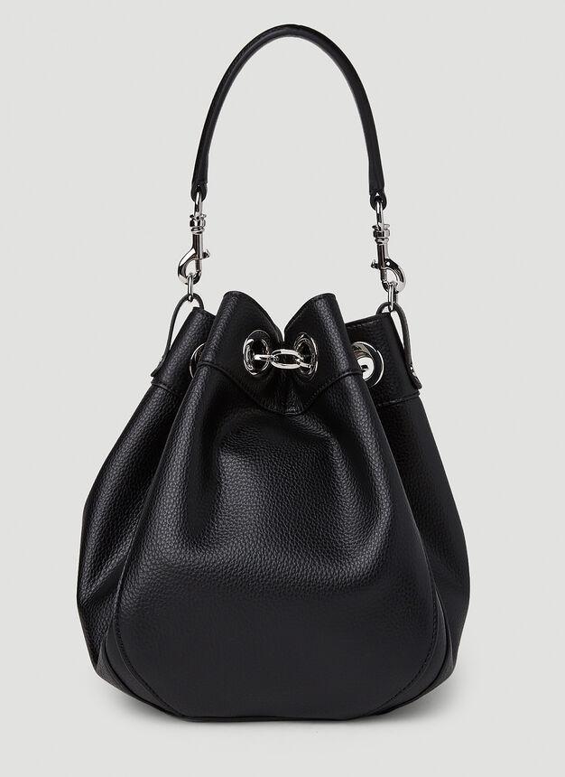 商品Vivienne Westwood|Chrissy Medium Bucket Handbag in Black,价格¥3091,第6张图片详细描述
