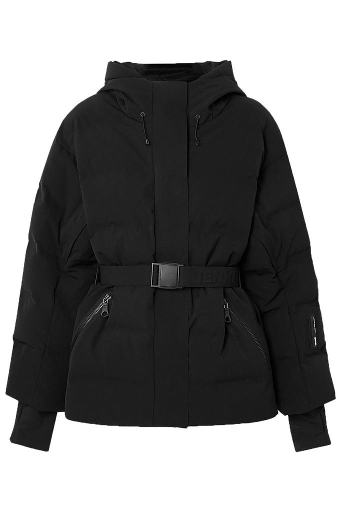 Sheena belted quilted hooded down ski jacket商品第3张图片规格展示