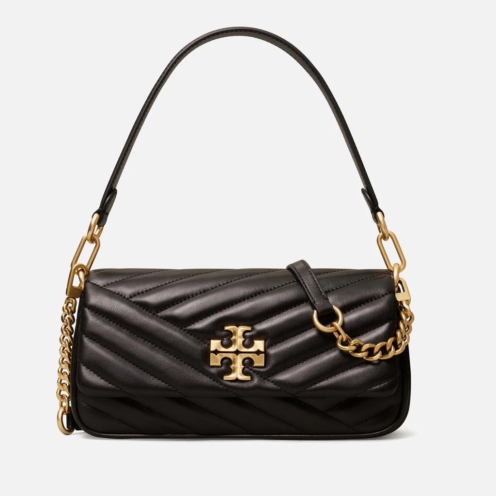 商品Tory Burch|Tory Burch Small Kira Chevron Leather Shoulder Bag,价格¥4758,第1张图片