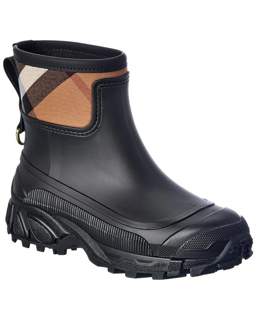 商品Burberry|Burberry House Check Canvas & Rubber Rain Boot,价格¥4611,第1张图片