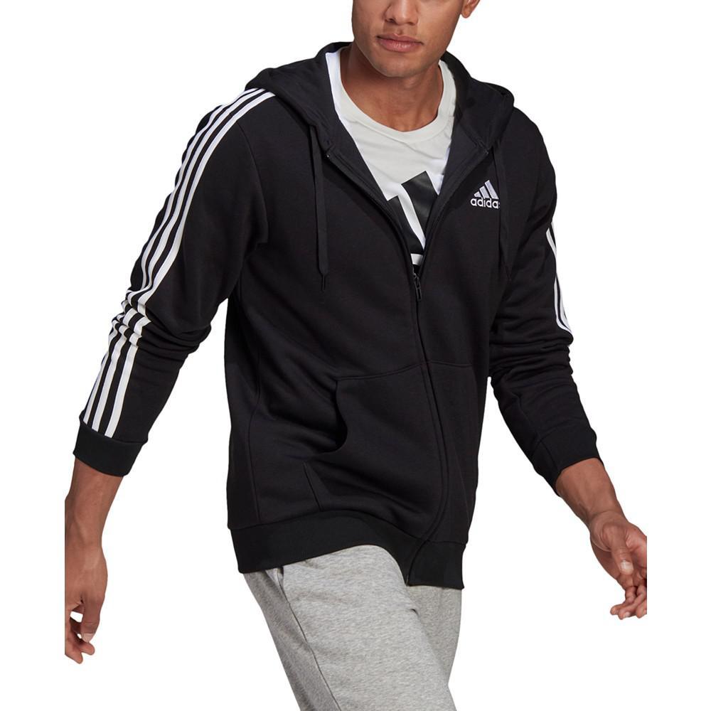 商品Adidas|Men's Essentials Full-Zip Hoodie,价格¥409,第5张图片详细描述