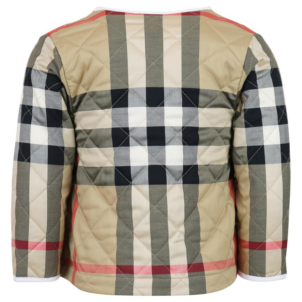 Beige Check Diner Jacket商品第3张图片规格展示