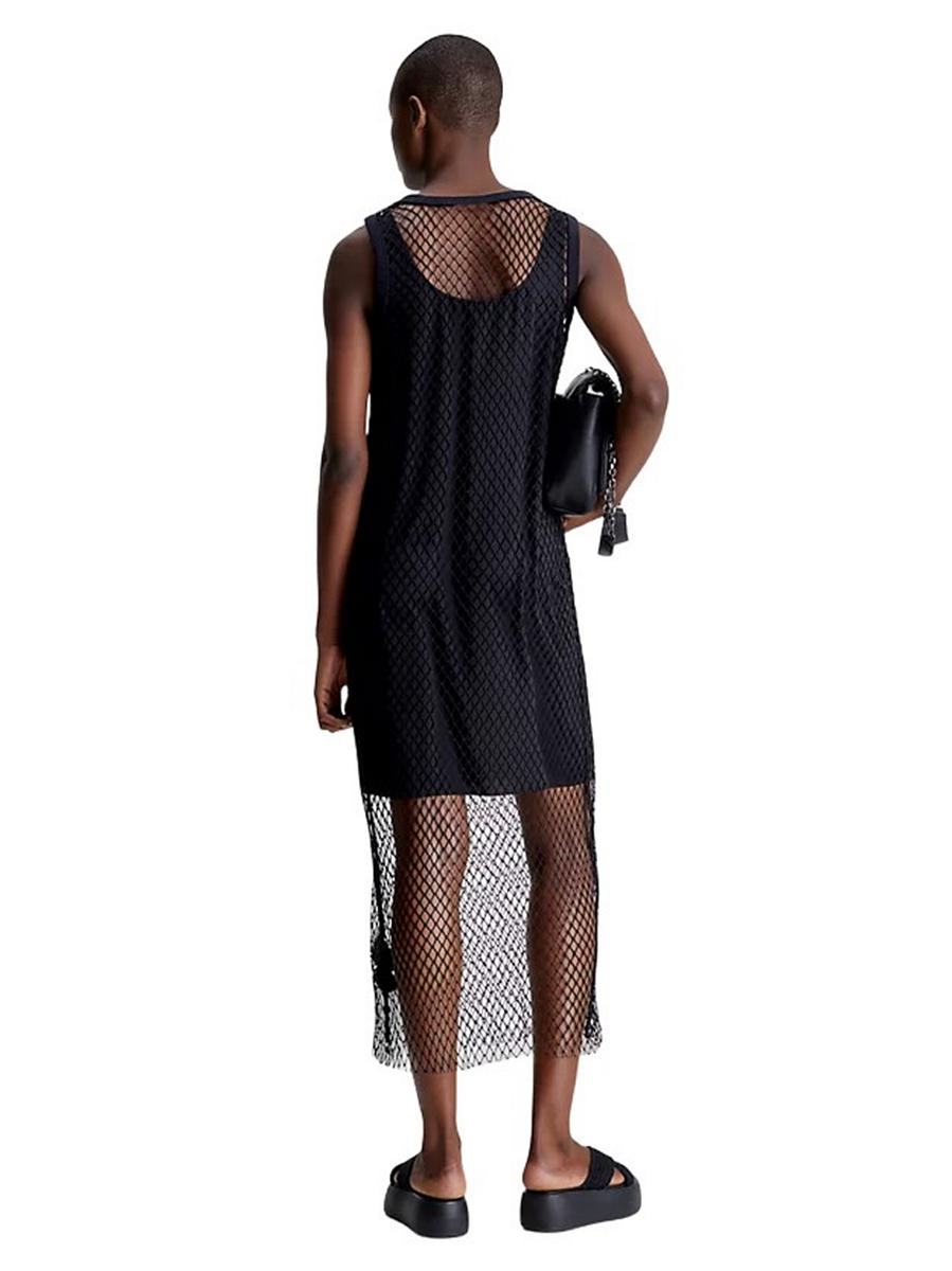 商品Calvin Klein|Calvin Klein 女士连衣裙 82560 黑色,价格¥2032,第3张图片详细描述