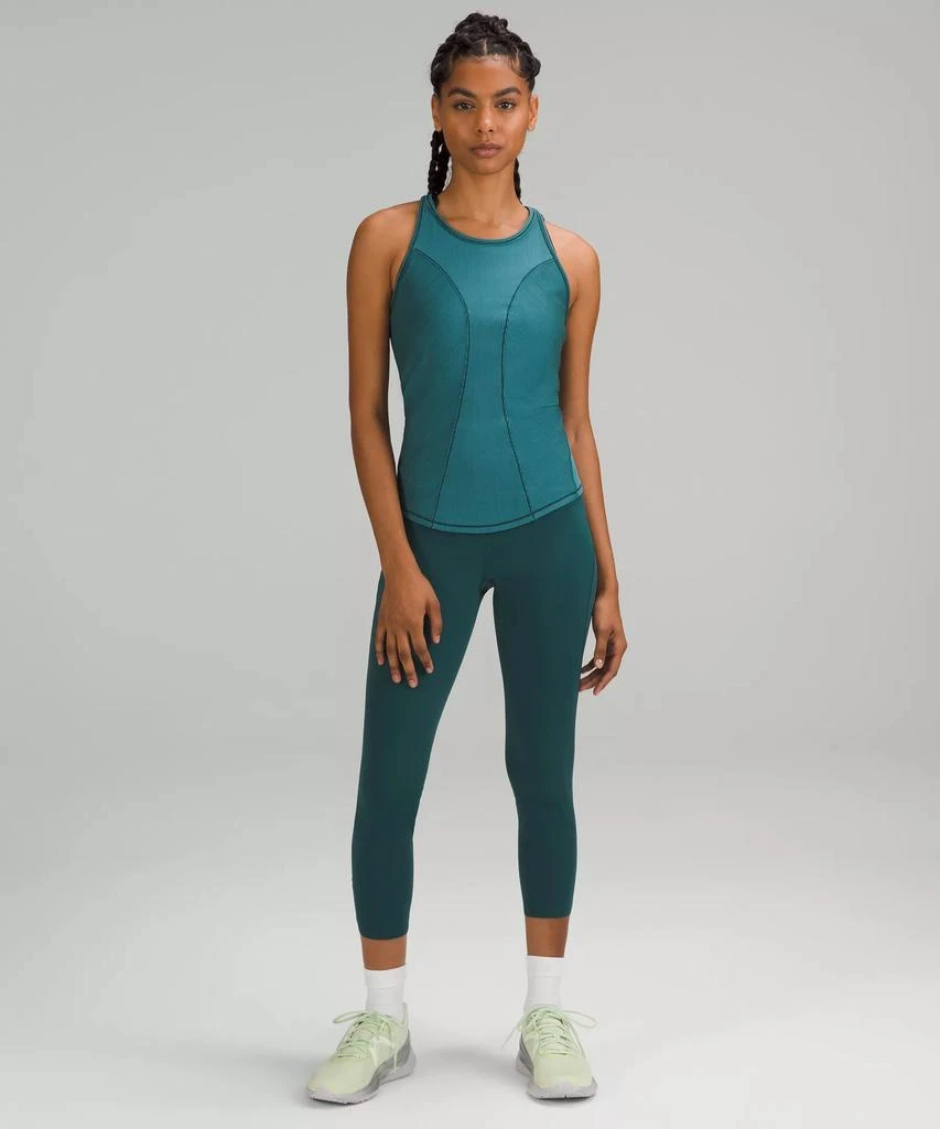 商品Lululemon|Base Pace Two-Toned Ribbed Tank Top,价格¥409,第2张图片详细描述