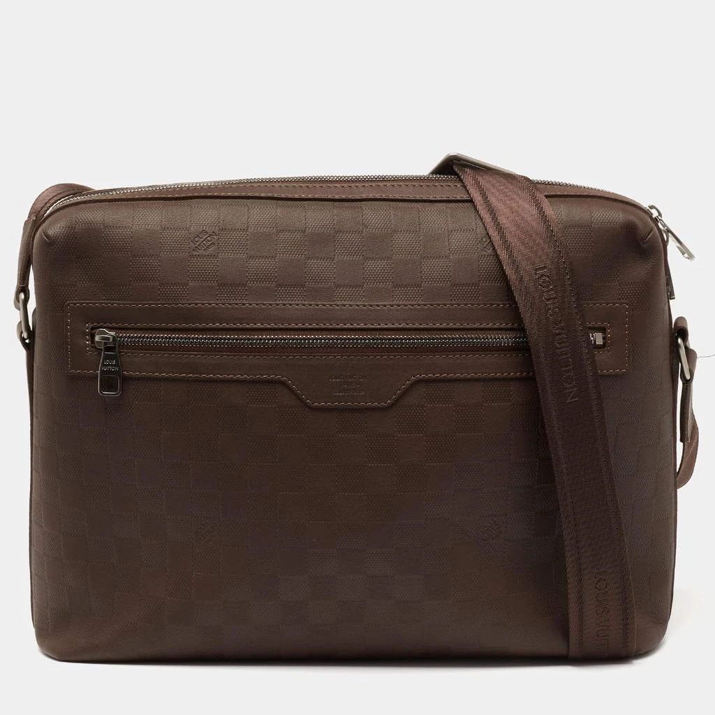 商品[二手商品] Louis Vuitton|Louis Vuitton Brown Damier Infini Calypso Messenger GM Bag ,价格¥10391,第1张图片
