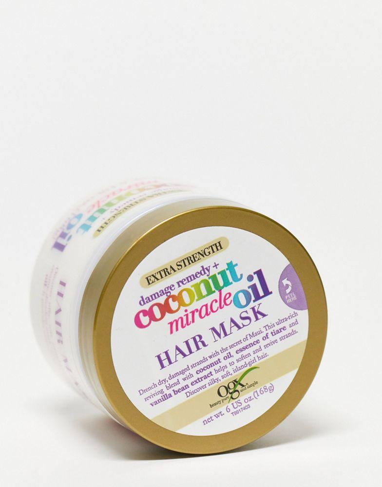 OGX Damage Remedy+ Coconut Miracle Oil Hair Mask 168g商品第3张图片规格展示