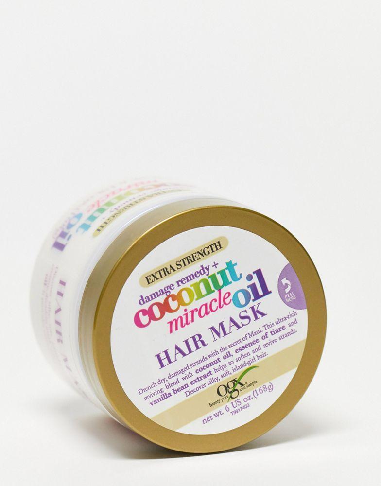 商品OGX|OGX Damage Remedy+ Coconut Miracle Oil Hair Mask 168g,价格¥72,第5张图片详细描述