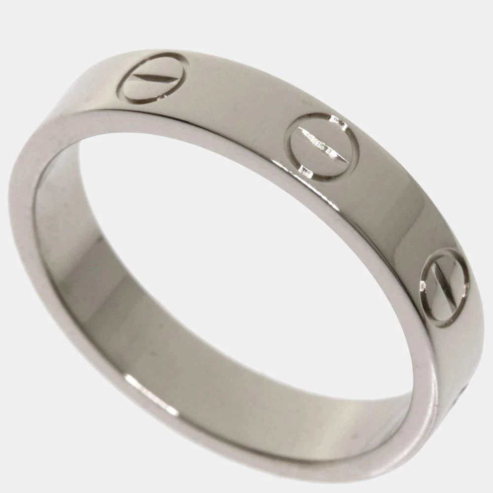 商品[二手商品] Cartier|Cartier Love 18K White Gold Ring EU 50,价格¥5398,第3张图片详细描述