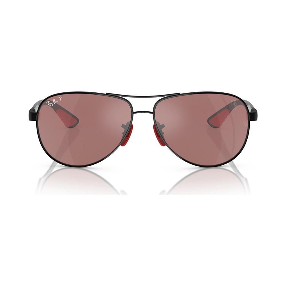 商品Ray-Ban|Men's Polarized Sunglasses, RB8331M Scuderia Ferrari Collection,价格¥2406,第5张图片详细描述