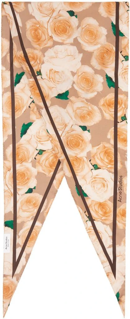 商品Acne Studios|Pink Rose Scarf,价格¥806,第1张图片