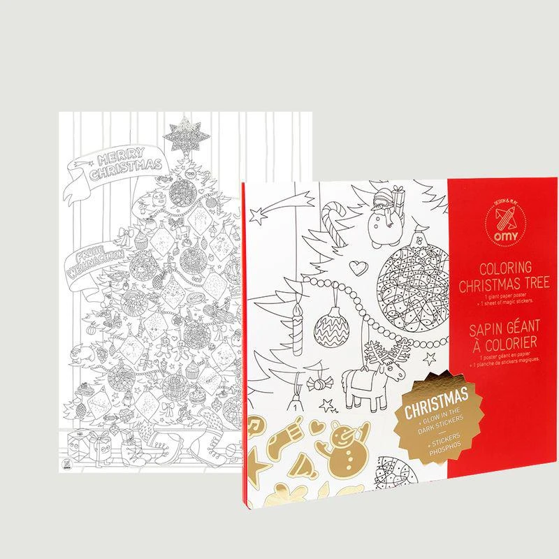商品Omy|Christmas Poster Red OMY,价格¥37,第1张图片