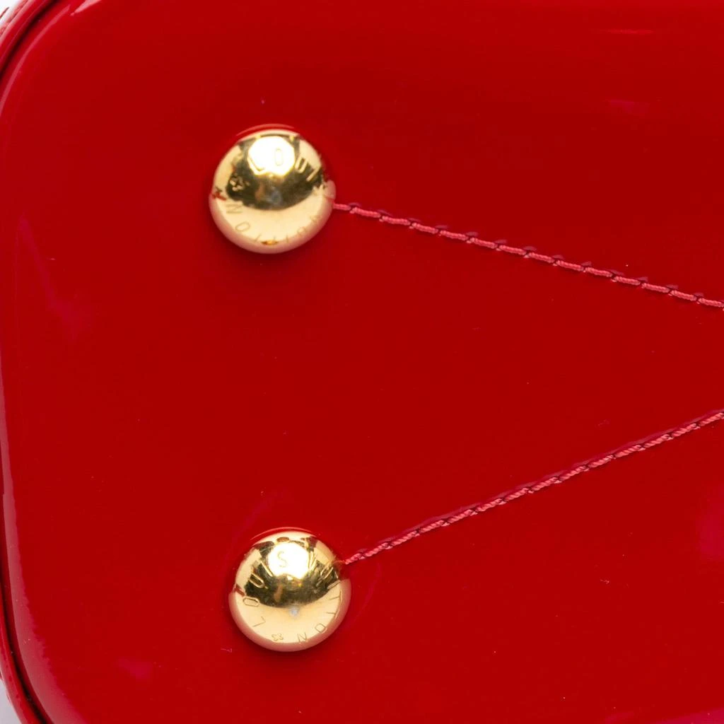 Louis Vuitton Red Monogram Canvas Vernis Miroir Alma BB 商品