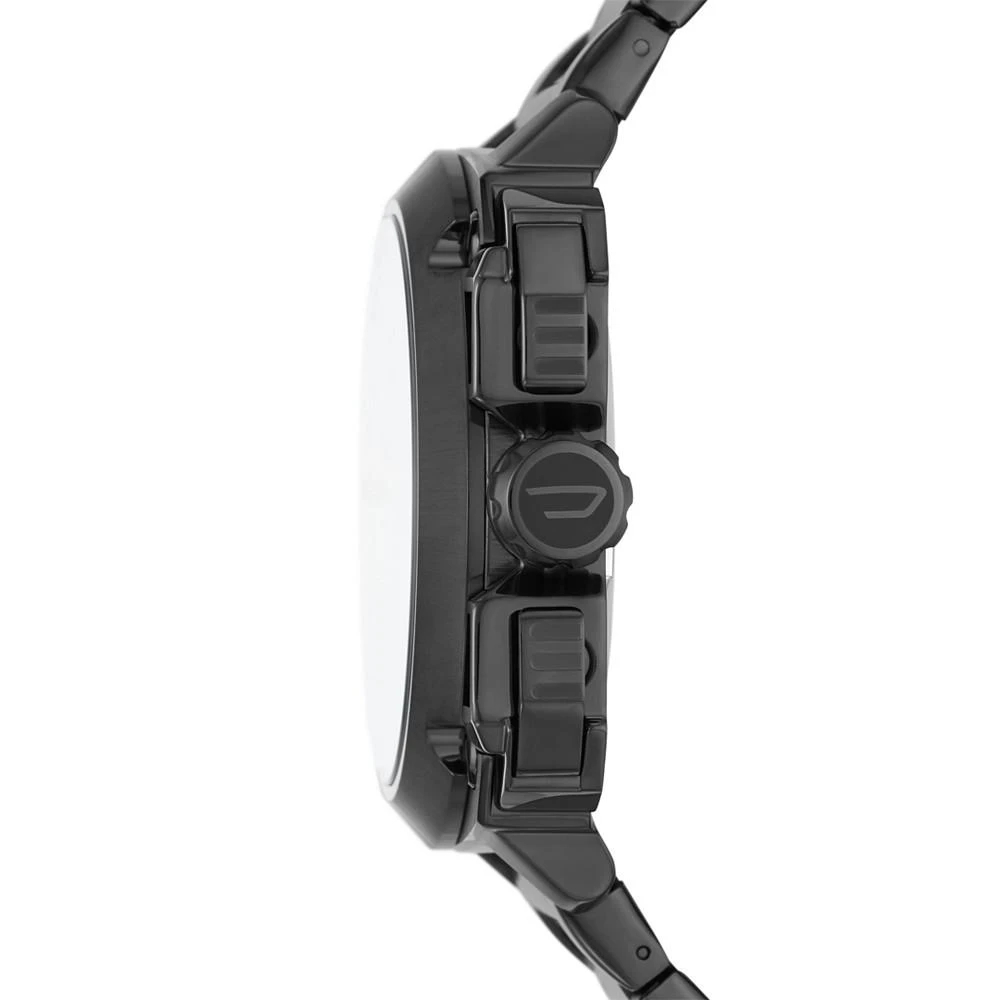 商品Diesel|Men's Chronograph BAMF Gunmetal-Tone Stainless Steel Bracelet Watch 56mm,价格¥2940,第2张图片详细描述