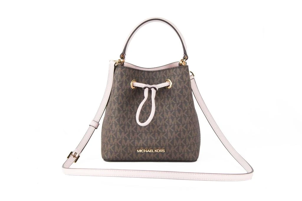 商品Michael Kors|Michael Kors Suri Small Leather Bucket Crossbody Drawstring Hobo Women's Handbag,价格¥2073,第1张图片