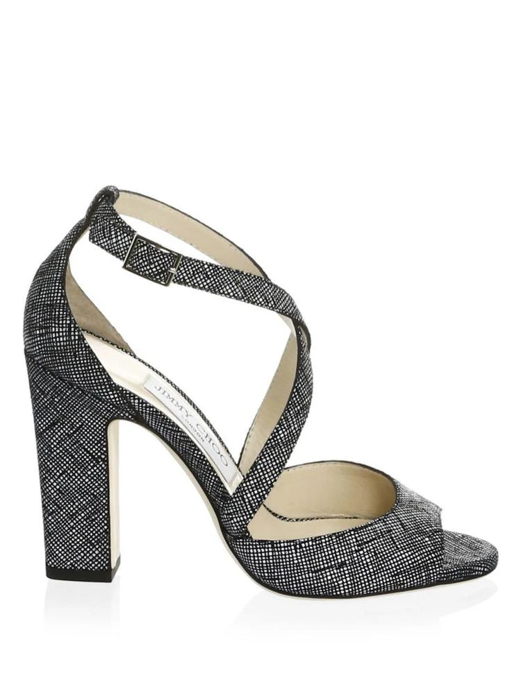 商品Jimmy Choo|Canvas Leather Slingbacks,价格¥2063,第5张图片详细描述