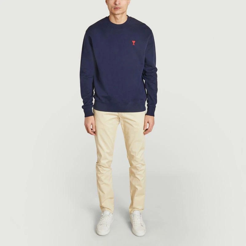 商品AMI|Ami de Coeur Sweat Top Nautic Blue AMI PARIS,价格¥1530,第4张图片详细描述