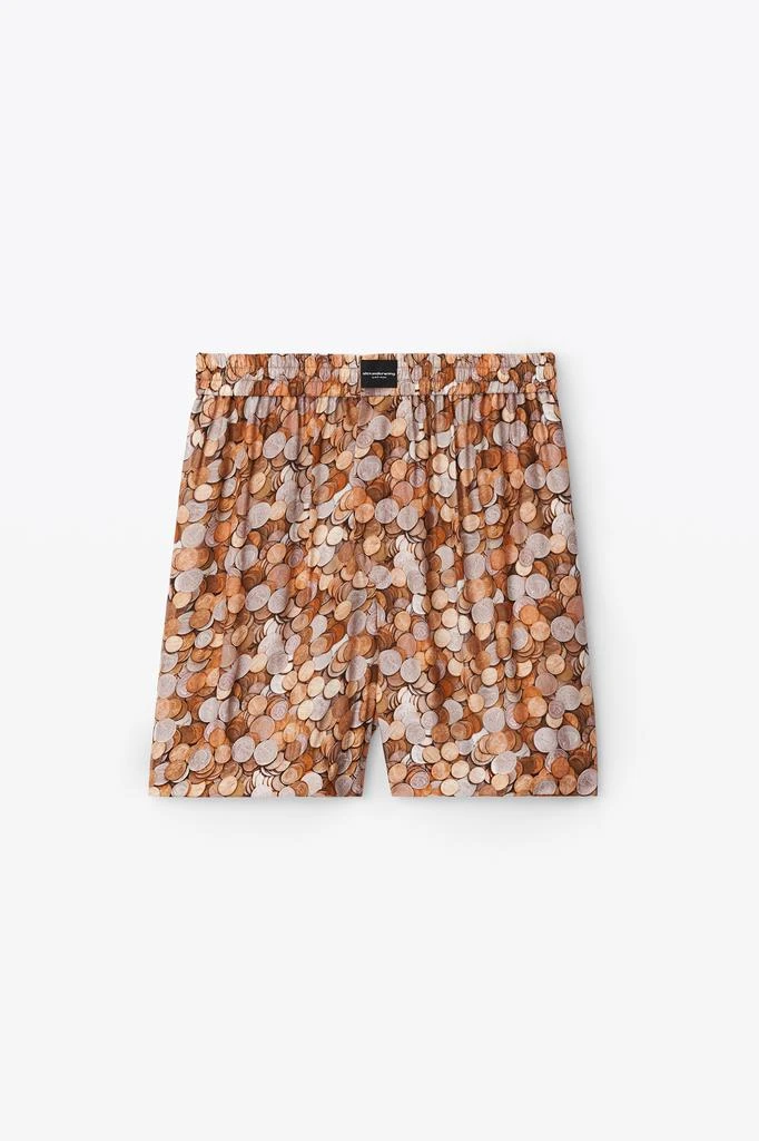 商品Alexander Wang|coin boxer short in washed cupro,价格¥2363,第2张图片详细描述