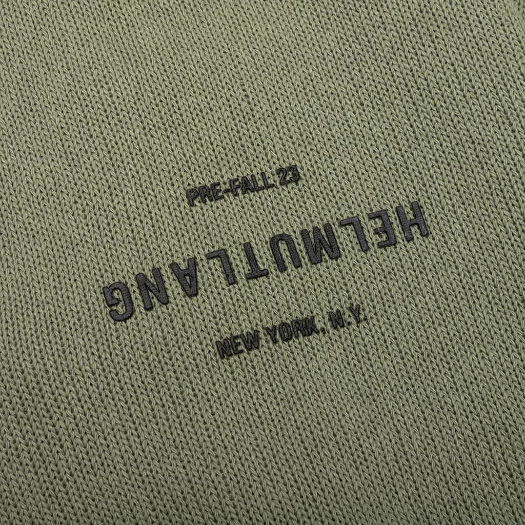 商品Helmut Lang|Zip-Up Logo Hoodie - Tea,价格¥2466,第4张图片详细描述