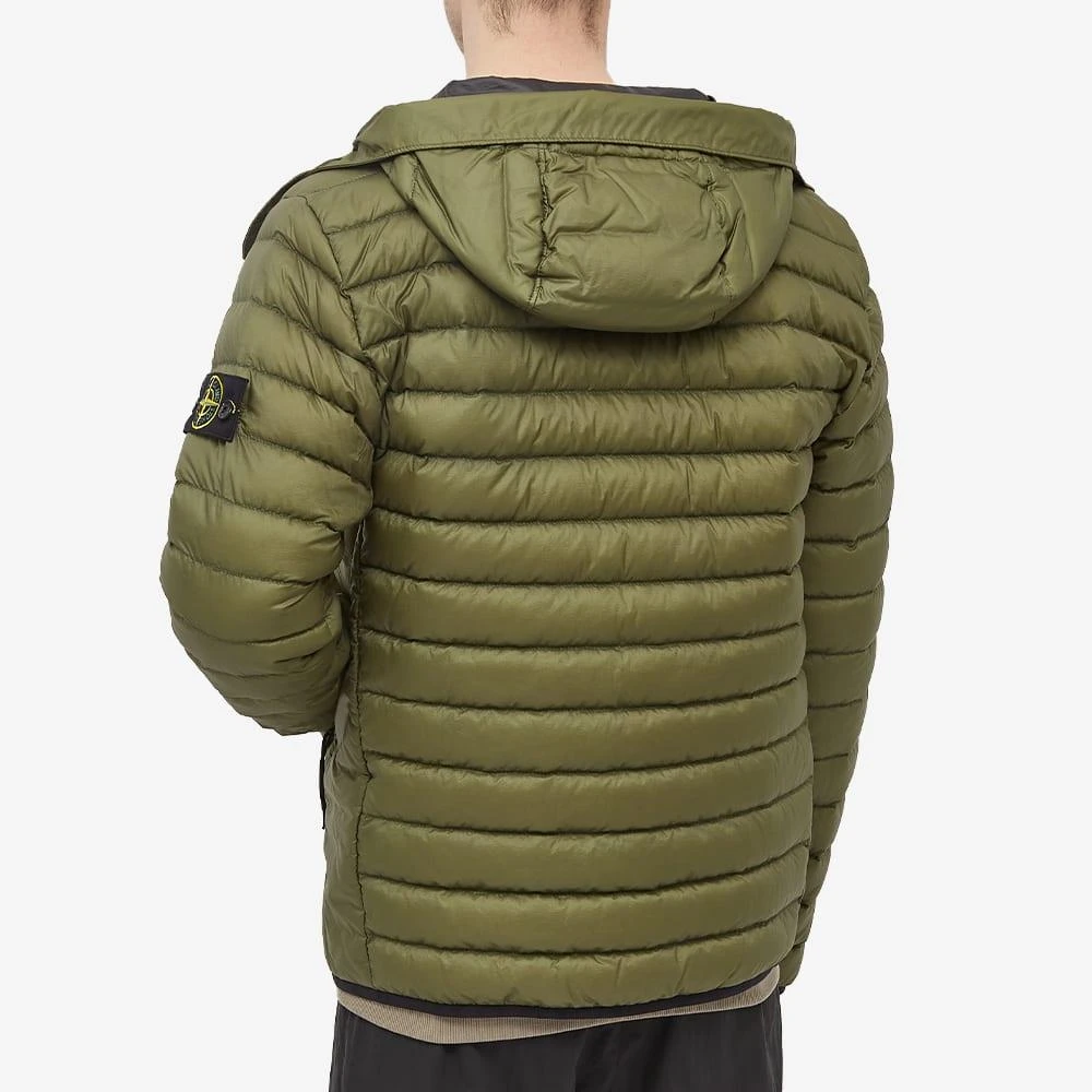 商品Stone Island|Stone Island Hooded Lightweight Down Jacket,价格¥3724,第3张图片详细描述