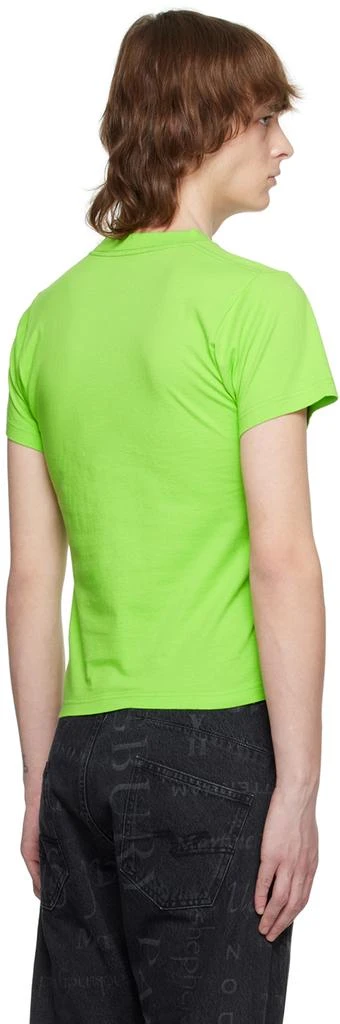 商品Martine Rose|Green Shrunken T-Shirt,价格¥1440,第3张图片详细描述