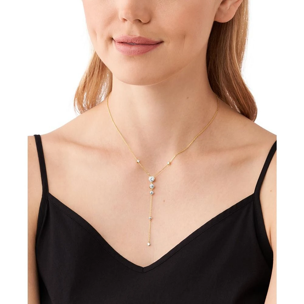 商品Michael Kors|14K Gold Plated Sterling Silver Lariat Necklace,价格¥1459,第3张图片详细描述