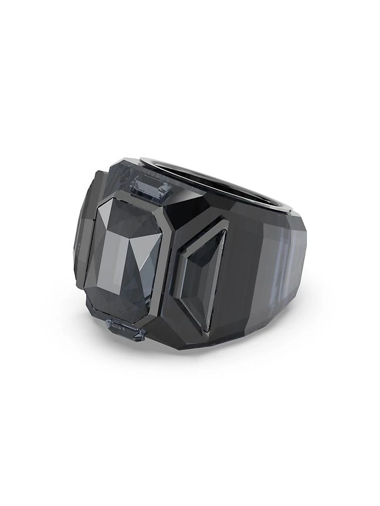 商品Swarovski|Chroma Ruthenium-Plated & Crystal Cocktail Ring,价格¥2612,第1张图片