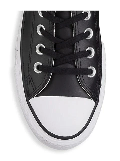 商品Converse|Chuck Taylor All Star Leather Platform Low-Top Sneakers,价格¥528,第3张图片详细描述