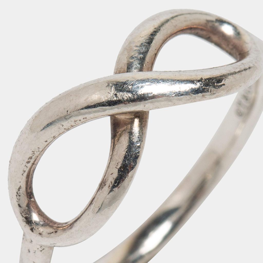 商品[二手商品] Tiffany & Co.|Tiffany & Co. Infinity Sterling Silver Ring Size EU 54,价格¥1631,第5张图片详细描述