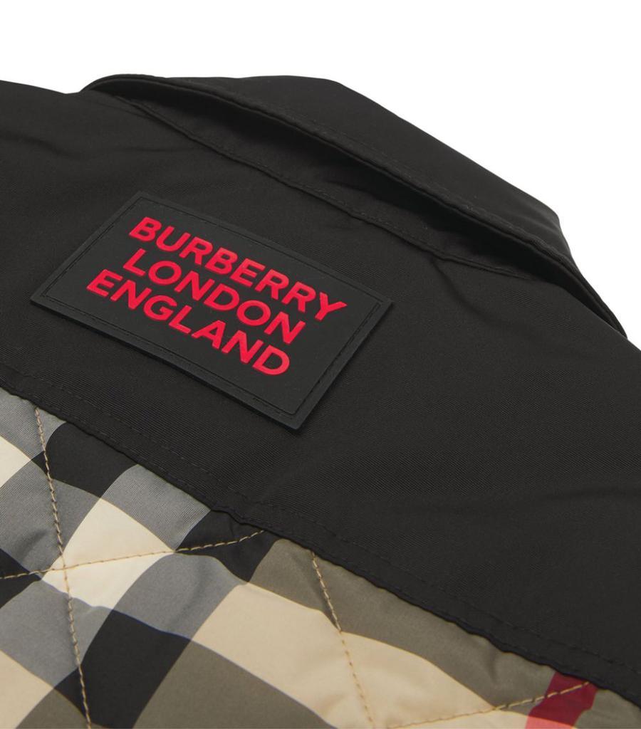 商品Burberry|Diamond Quilted Vintage Check Jacket (3-14 Years),价格¥3174,第6张图片详细描述