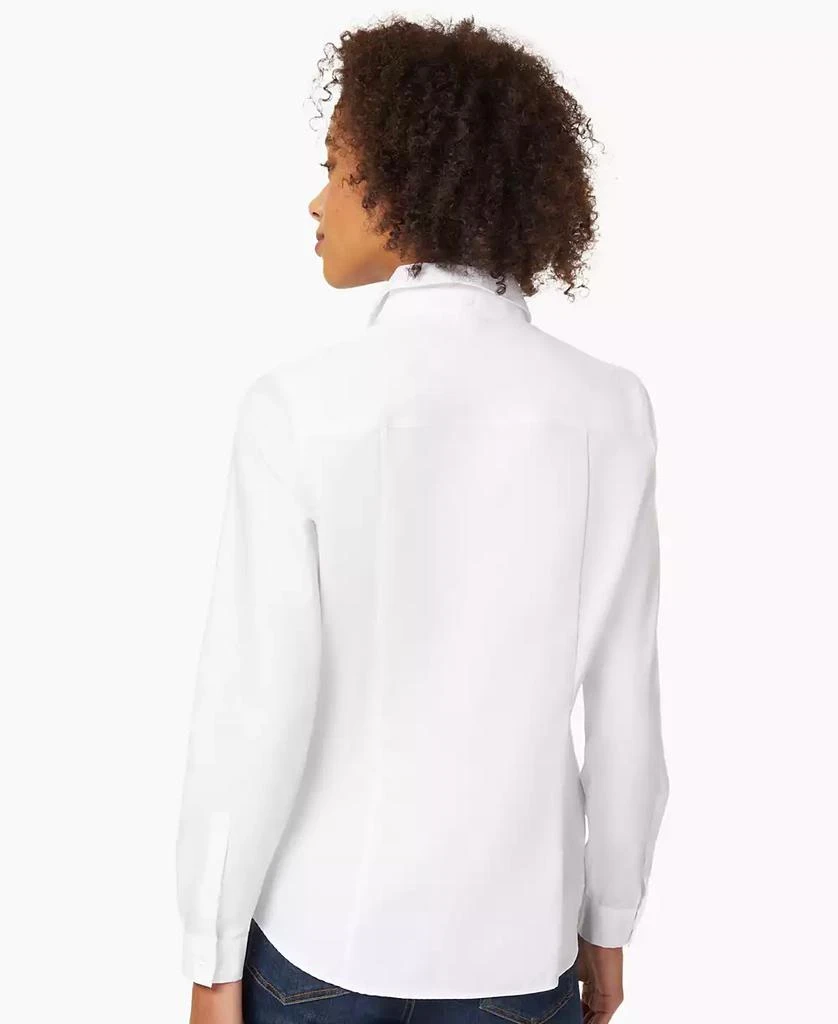 商品JONES NEW YORK|Women's Easy Care Button Up Long Sleeve Blouse,价格¥354,第2张图片详细描述