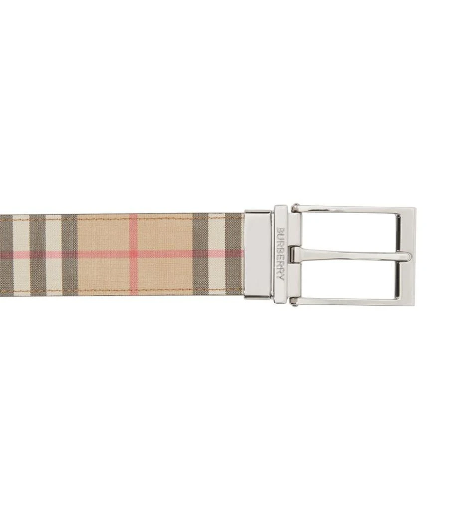 Reversible E-Canvas and Leather Belt 商品