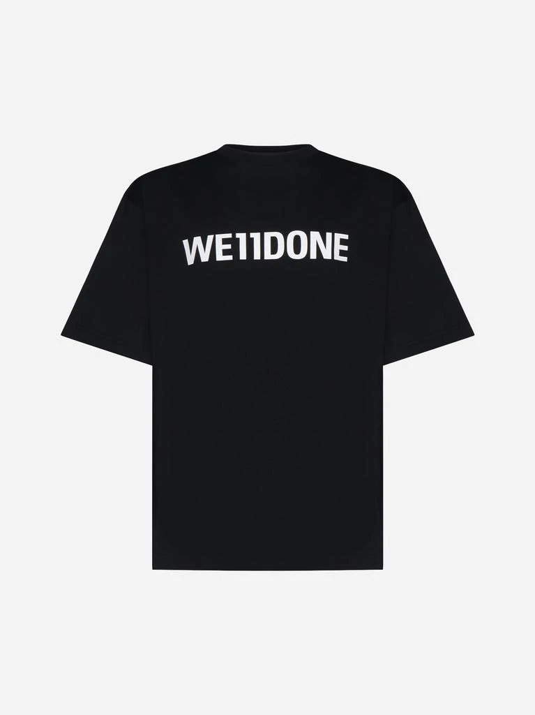 商品We11done|Logo cotton t-shirt,价格¥1226,第1张图片