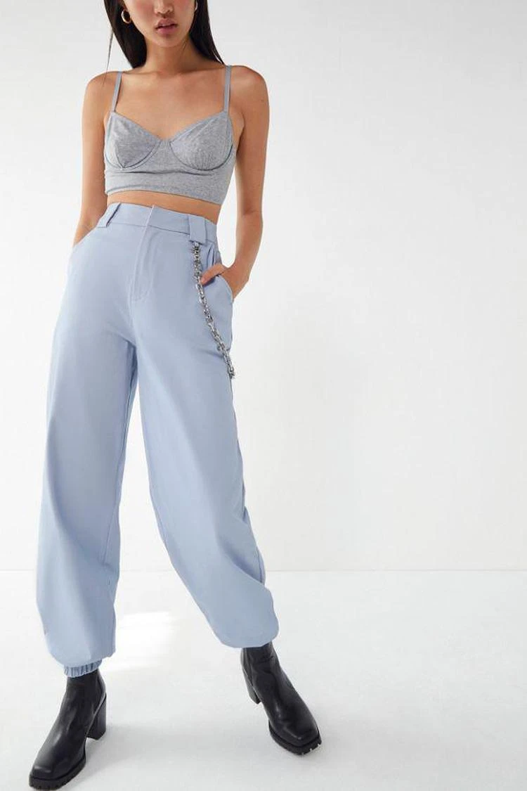 商品I.AM.GIA|I.AM.GIA + UO Cobain High-Rise Chain Pant,价格¥592,第1张图片