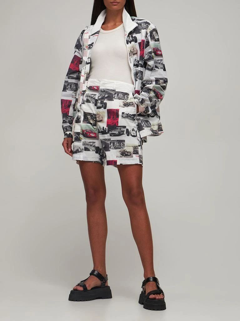 商品FERRARI|Printed Pictures Tech Casual Shorts,价格¥2135,第1张图片详细描述
