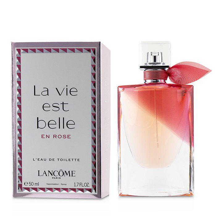 商品Lancôme|兰蔻 玫瑰人生女士淡香水 La Vie Est Belle En Rose EDT 50ml/1.7oz,价格¥799,第4张图片详细描述